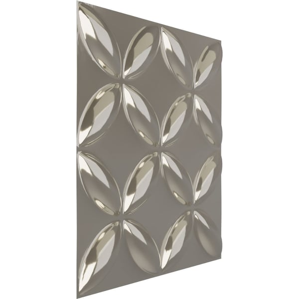 19 5/8in. W X 19 5/8in. H Wallflower EnduraWall Decorative 3D Wall Panel Covers 2.67 Sq. Ft.